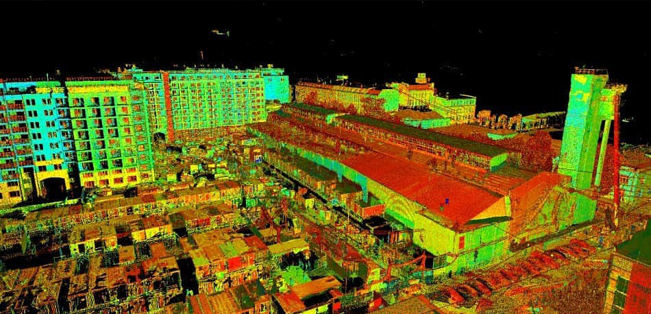 Облако точек - Канатного цеха завода Красный Гвоздильщик